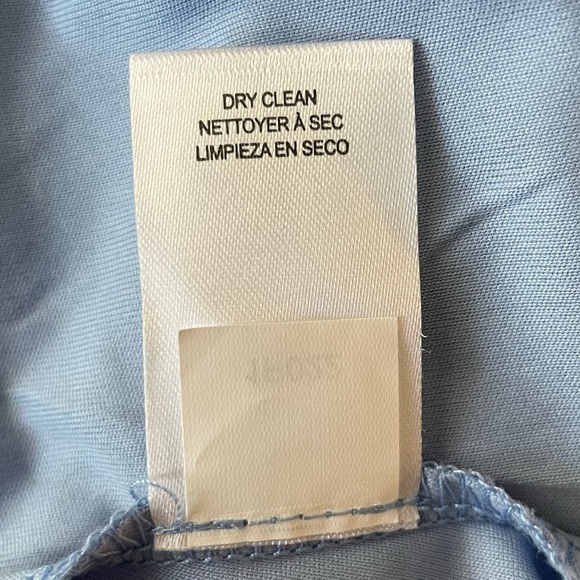 Avec Les Filles Blue Floral Off Shoulder Button Down Lace Dress - Picture 8 of 9